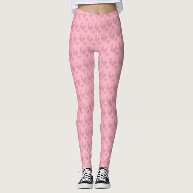 Leggings zum Valentinstag (Vorderseite)