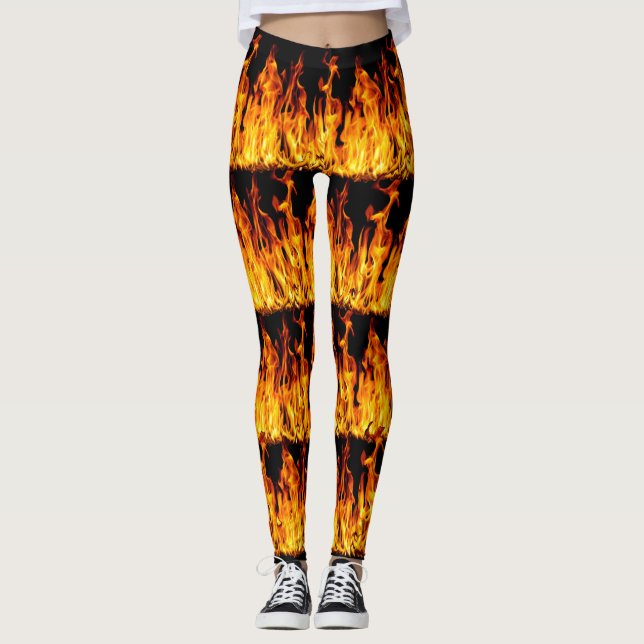 Leggings zur Brandfarbe (Vorderseite)