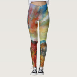 Leggings zur Herbstfarbe