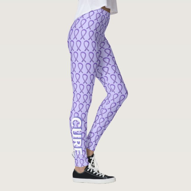 Leggings zur Sensibilisierung für Lavendel Custom  (Rechts)