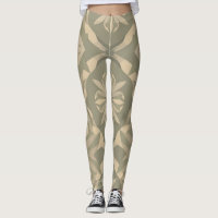 Leggings zur weichen Wohngestaltung - symmetrische
