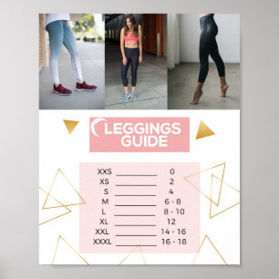Leggingsführergröße Zyia aktiver Abnutzung Poster