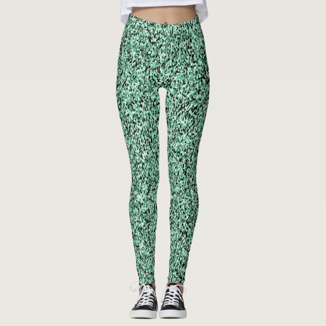 Leggins für grüne Camouflage (Vorderseite)