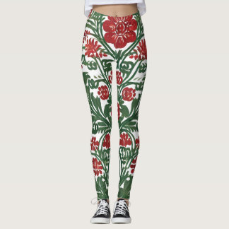 Legierung - Blumenstil mit Blume Leggings