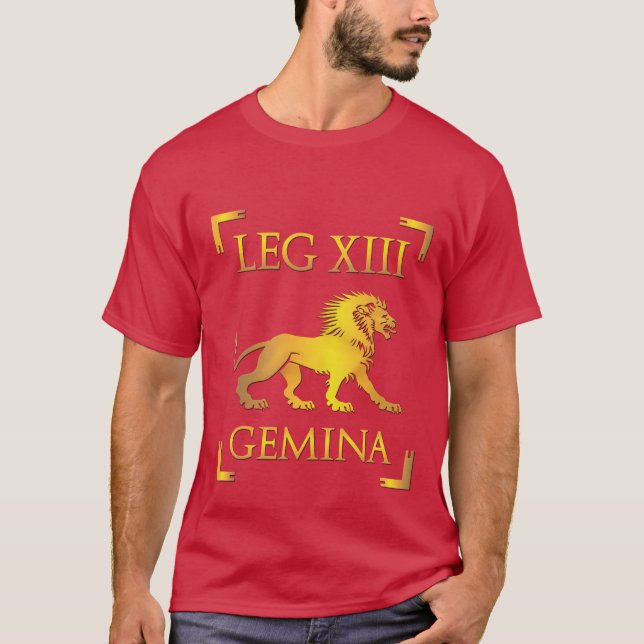 LEGIO XIII GEMINA - LEONIS T-Shirt (Vorderseite)