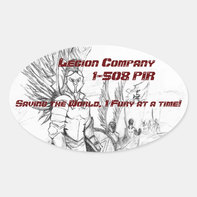 Legion Company Stickers (Vorderseite)