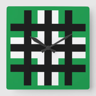 Legion des Erzengels Michael Quadratische Wanduhr