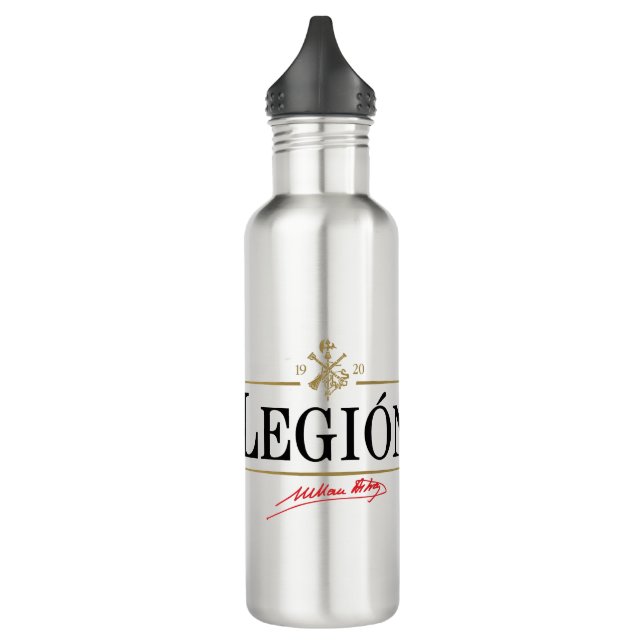 Legión Edelstahlflasche (Links)