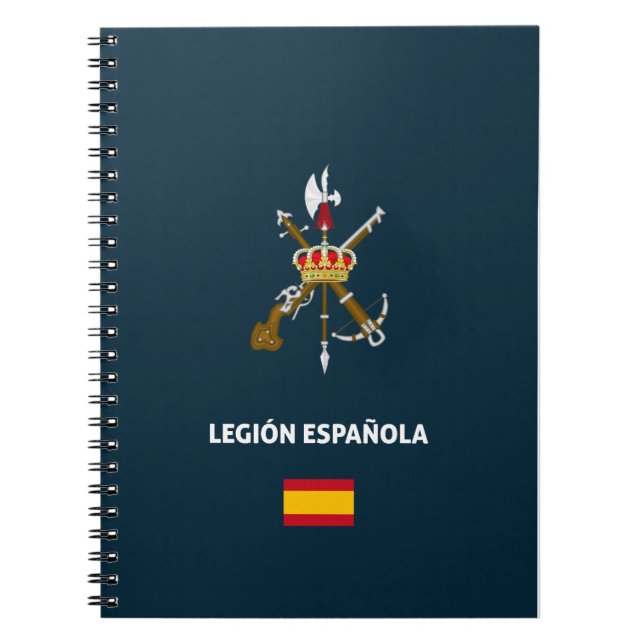 Legion Española Reisepass Handy Notizblock (Vorderseite)