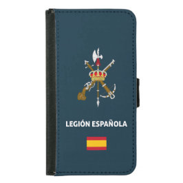 Legion Española Reisepass Handy Geldbeutel Hülle Für Das Samsung Galaxy S5