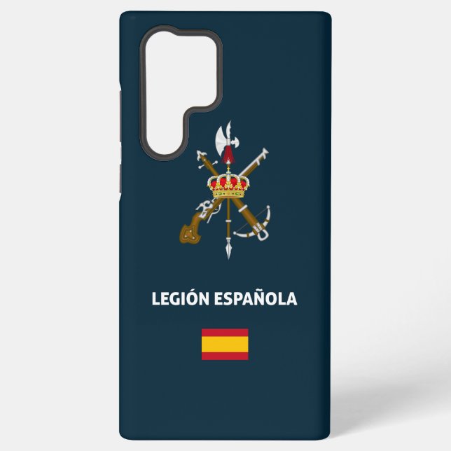 Legion Española Reisepass Handy Samsung Galaxy Hülle (Rückseite)