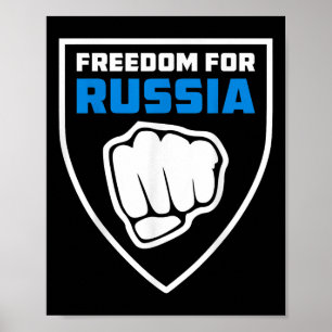 Legion Freedom for Russia Anti-War Flag Russische Poster