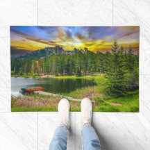 Legion Lake Custer Staat Park Doormat