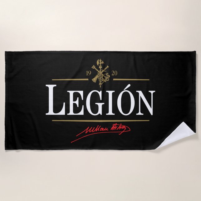 Legión Strandtuch (Vorderseite)