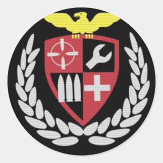 Legionäre Fluggesellschaft Runder Aufkleber