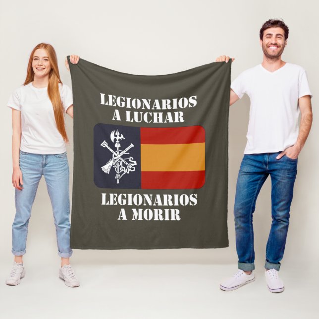 Legionäre zum Kampf 2 Fleecedecke (Beispiel)