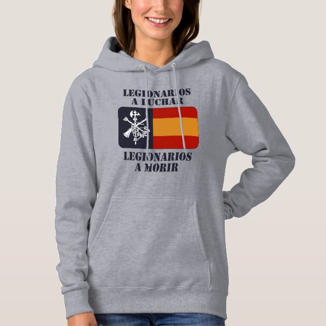 Legionäre zum Kampf 2 Hoodie (Vorderseite)