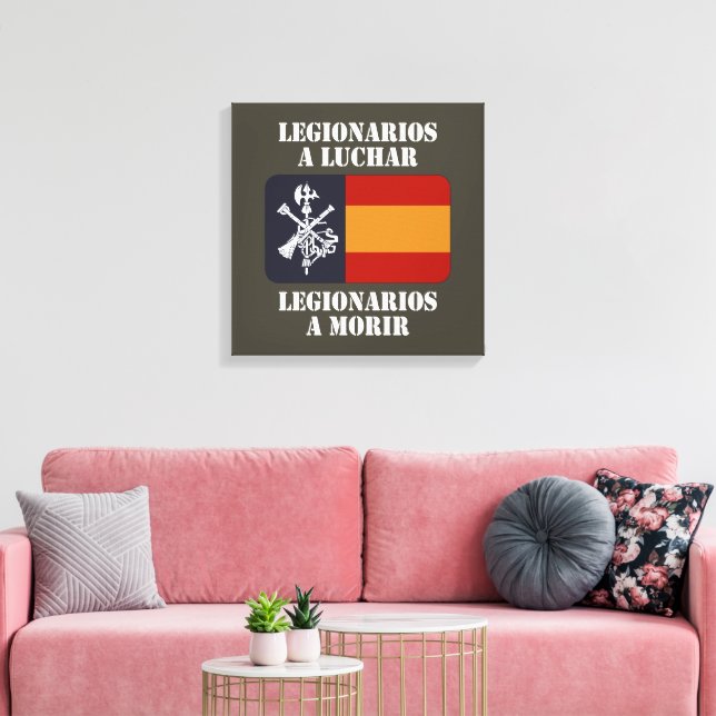Legionäre zum Kampf 2 Leinwanddruck (Insitu (Wohnzimmer))