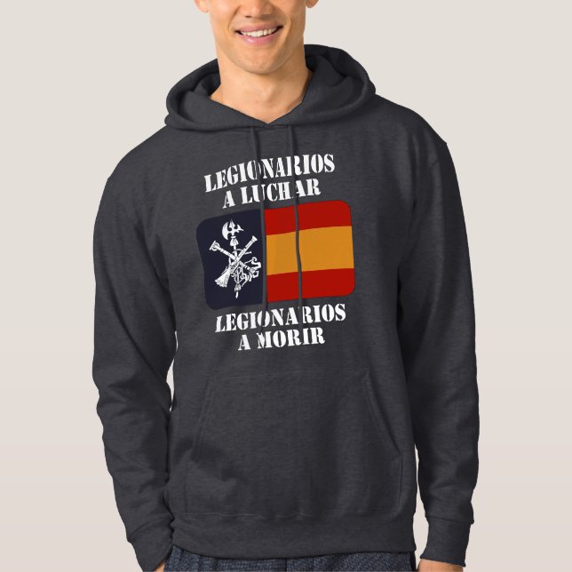 Legionarios a luchar 2 hoodie (Vorderseite)