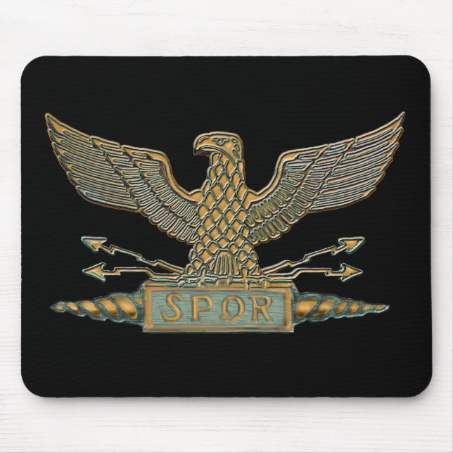 Legions-Eagle-Kupfer Mousepad (Vorne)