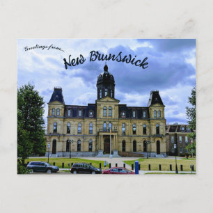 Legislative Gebäude von New Brunswick Fredericton  Postkarte