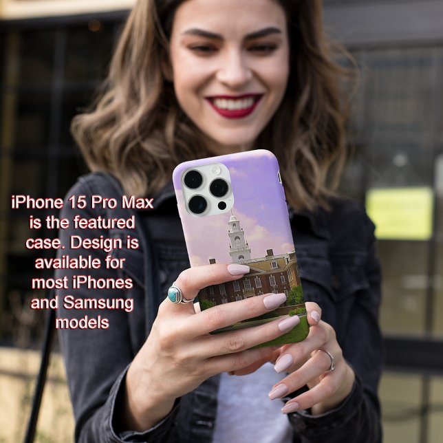 Legislative Hall Delaware Staat Hauptstadt in Dove Case-Mate iPhone Hülle (Delaware State Capital iPhone 15 Pro Max Case-Mate iPhone Case)