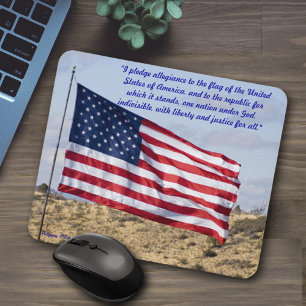 Legitimation  Landschaftliches amerikanisches Foto Mousepad