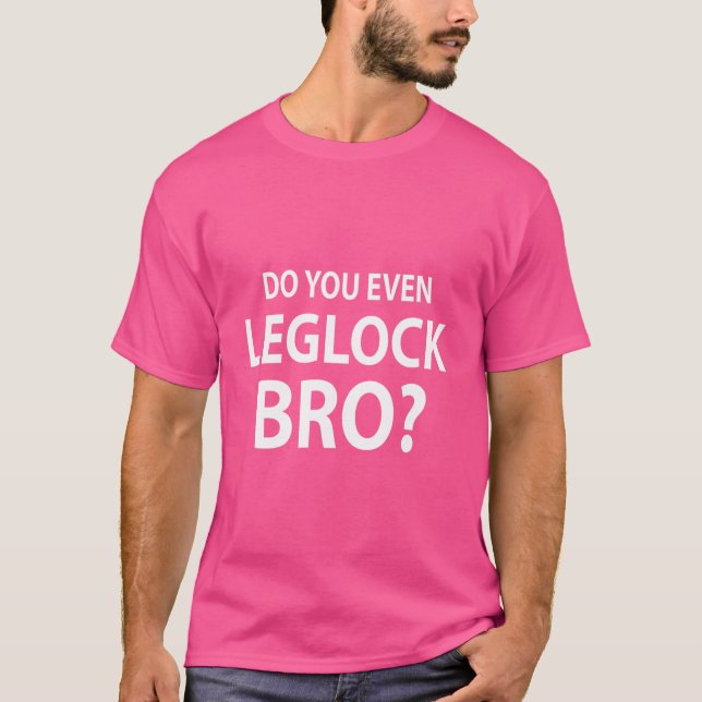 Leglock Brazilian Jiu Jitsu T-Shirt (Vorderseite)