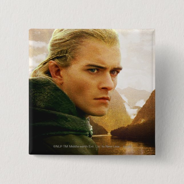 LEGOLAS GREENLEAF™ 3/4 Profil Button (Vorderseite)