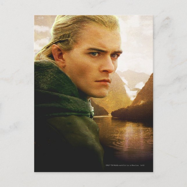 LEGOLAS GREENLEAF™ 3/4 Profil Postkarte (Vorderseite)