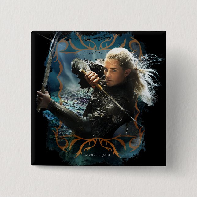 LEGOLAS GREENLEAF™ Graphic Button (Vorderseite)