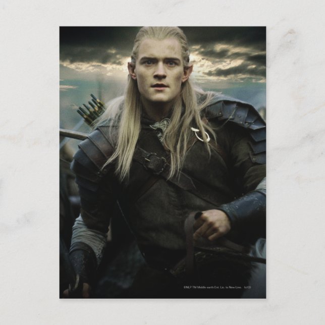 LEGOLAS GREENLEAF™ in der Schlacht Postkarte (Vorderseite)