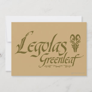 LEGOLAS GREENLEAF™ Name