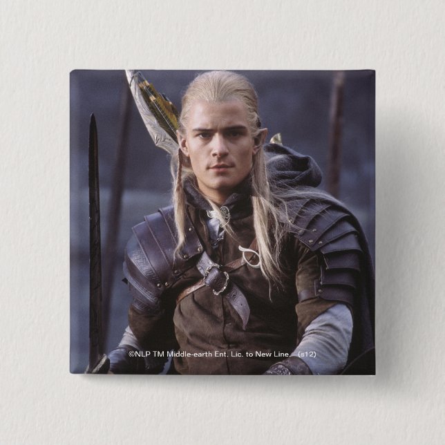 LEGOLAS GREENLEAF™ on Horse Button (Vorderseite)