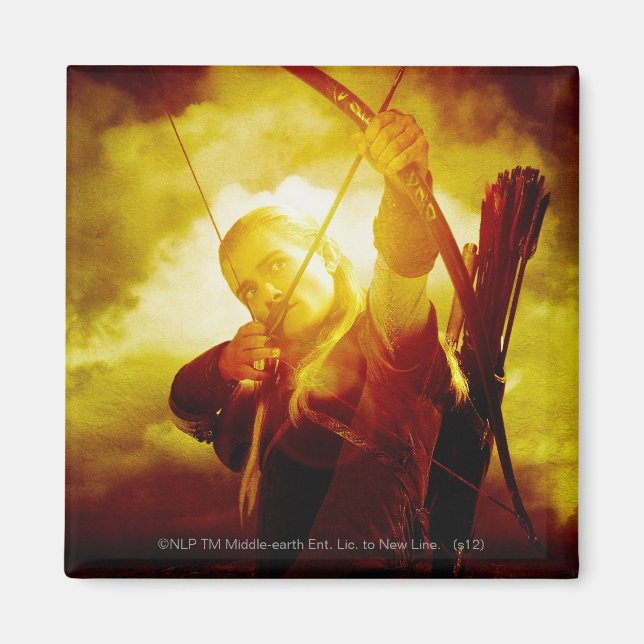 LEGOLAS GREENLEAF™ Shooting Arrow Magnet (Vorne)
