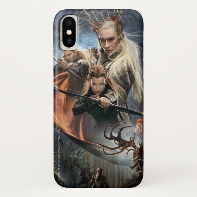 LEGOLAS GREENLEAF™, TAURIEL™ und Thranduil Case-Mate iPhone Hülle (Rückseite)