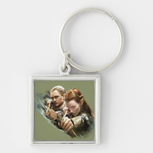 LEGOLAS GREENLEAF™ und TAURIEL™ Graphic Schlüsselanhänger (Vorne)