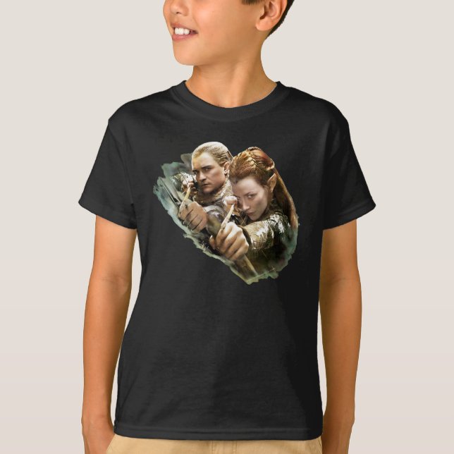LEGOLAS GREENLEAF™ und TAURIEL™ Graphic T-Shirt (Vorderseite)