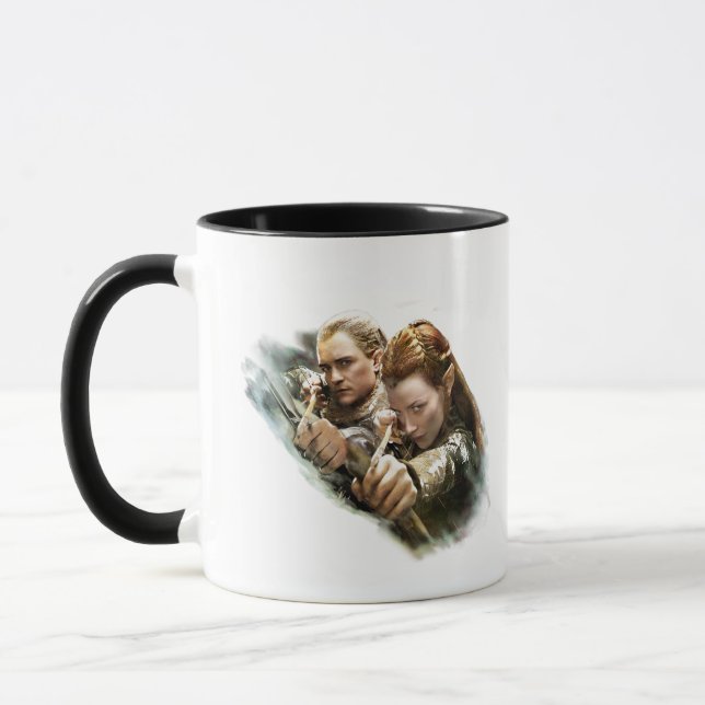 LEGOLAS GREENLEAF™ und TAURIEL™ Graphic Tasse (Links)