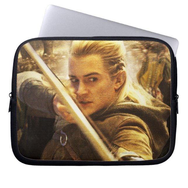 LEGOLAS GREENLEAF™ Zeichne seinen Bogen Laptopschutzhülle (Vorderseite)