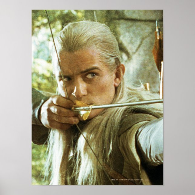 LEGOLAS GREENLEAF™ Zeichnend Bow 2 Poster (Vorne)