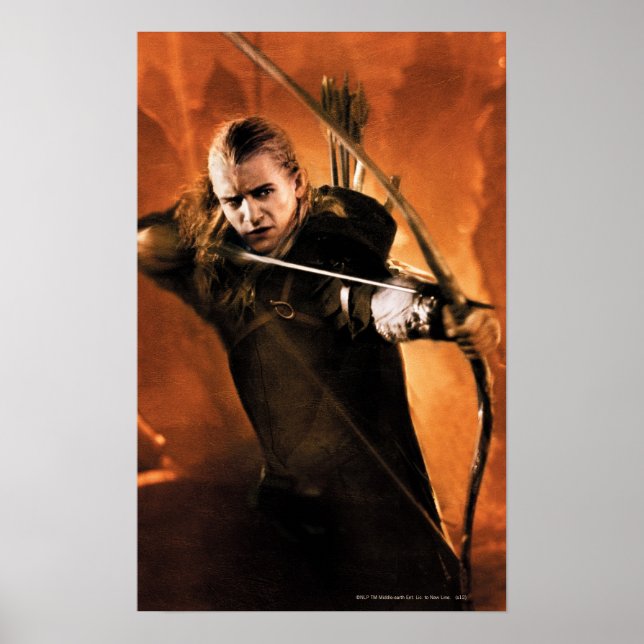 LEGOLAS GREENLEAF™ Zeichnend Bow 3 Poster (Vorne)