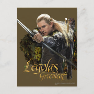 LEGOLAS GREENLEAF™ Zeichnend Bow Graphic Postkarte