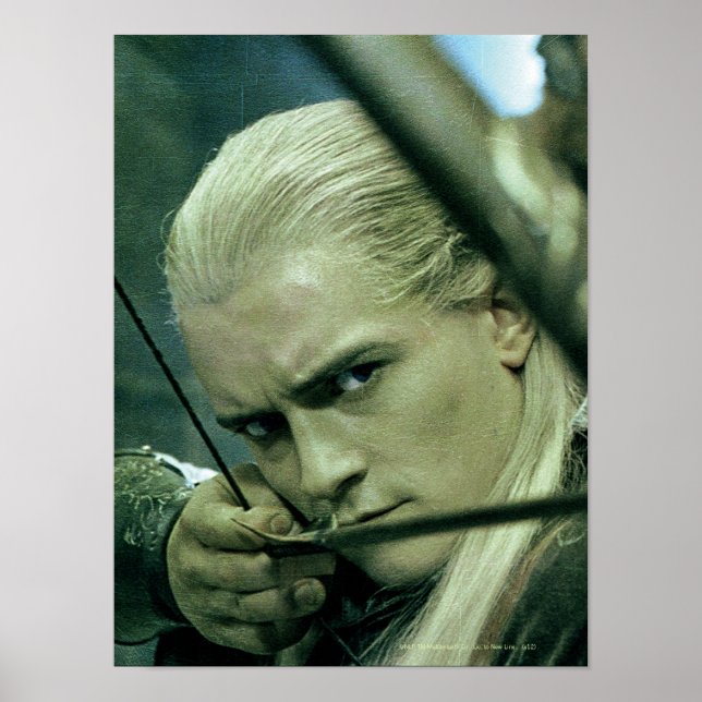LEGOLAS GREENLEAF™ Zeichnend Bow Poster (Vorne)