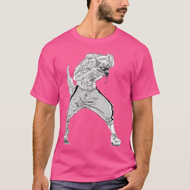 Legoshi-Kampfdesign T-Shirt (Vorderseite)