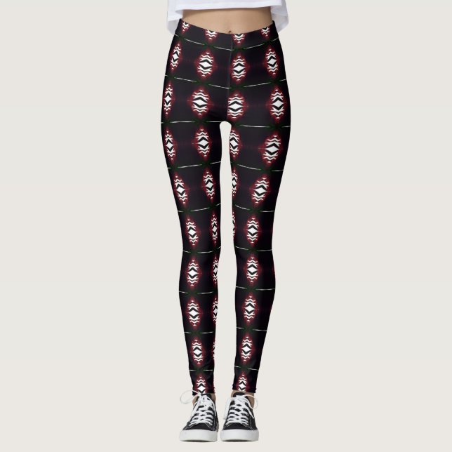 Legs Alive: Einzigartig Gemusterte Leggings Galore (Vorderseite)