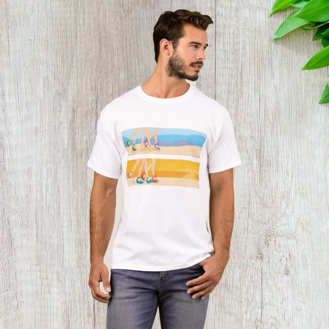 Legs am Beach Mens T - Shirt (Von Creator hochgeladen)