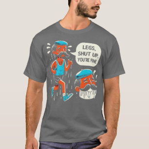 Legs schließen Ihren schönen Joggen Lover auf. T-Shirt
