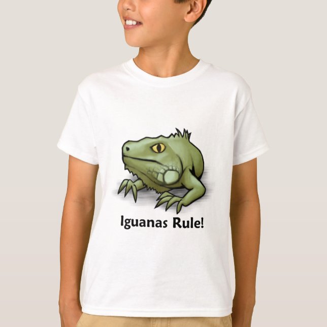Leguan-Regel! T-Shirt (Vorderseite)