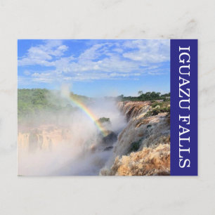 Leguazu Regenbogen Postkarte